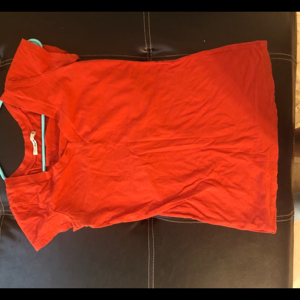 Papaya fitted orange shirt